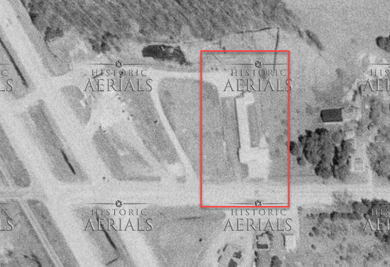 Courtesy Motel - 1969 Aerial Photo (newer photo)